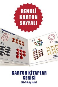 Renkler Şekiller Sayılar - Eğitici Öğretici Karton Kitaplar - Thumbnail