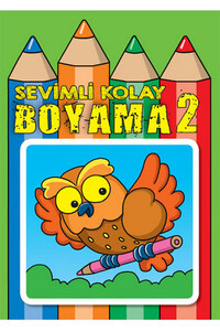 Sevimli Kolay Boyama 2 - Parıltı Yayınları - Thumbnail