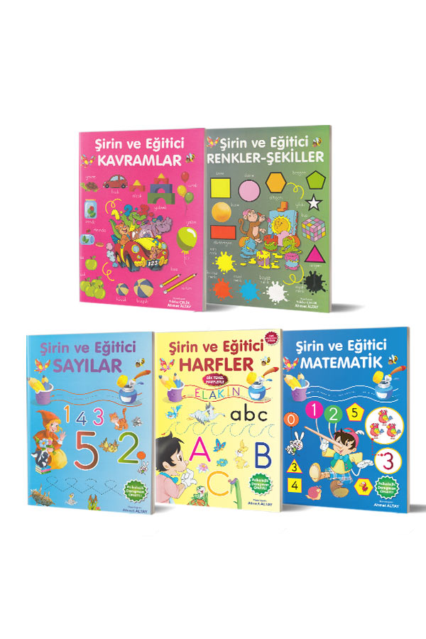 Şirin ve Eğitici Seti - 5 Kitap