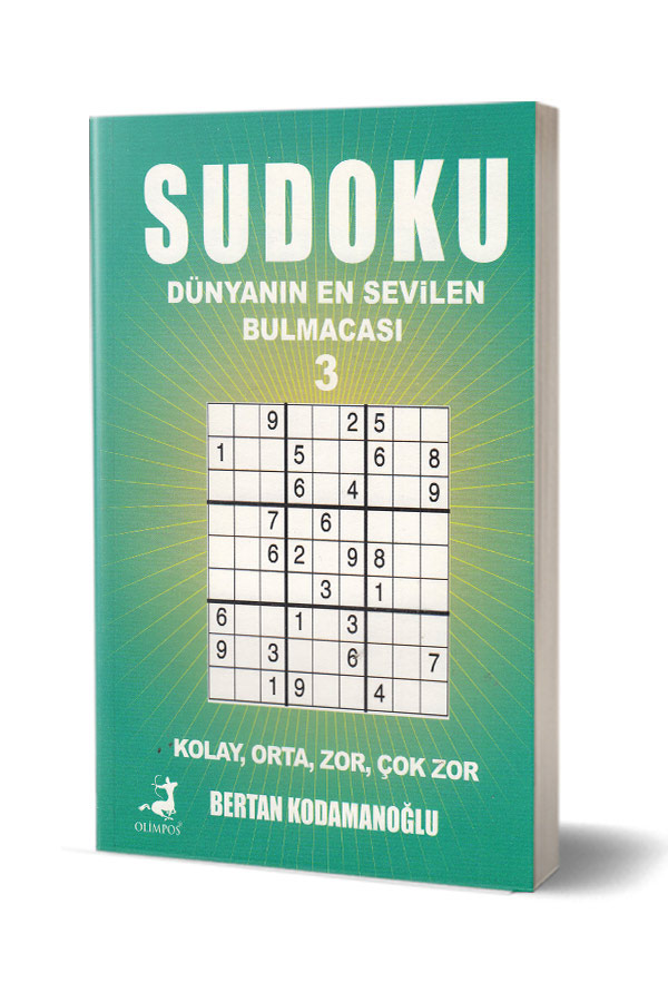 Sudoku Dünyanın En Sevilen Bulmacası 3 - Olimpos Yayınları