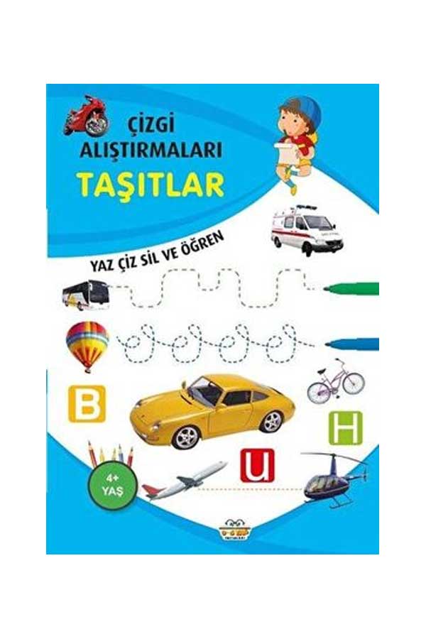 Taşıtlar -Çizgi Alıştırmaları