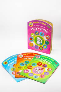 Yapıştır ve Boya - 4 Kitap - Thumbnail